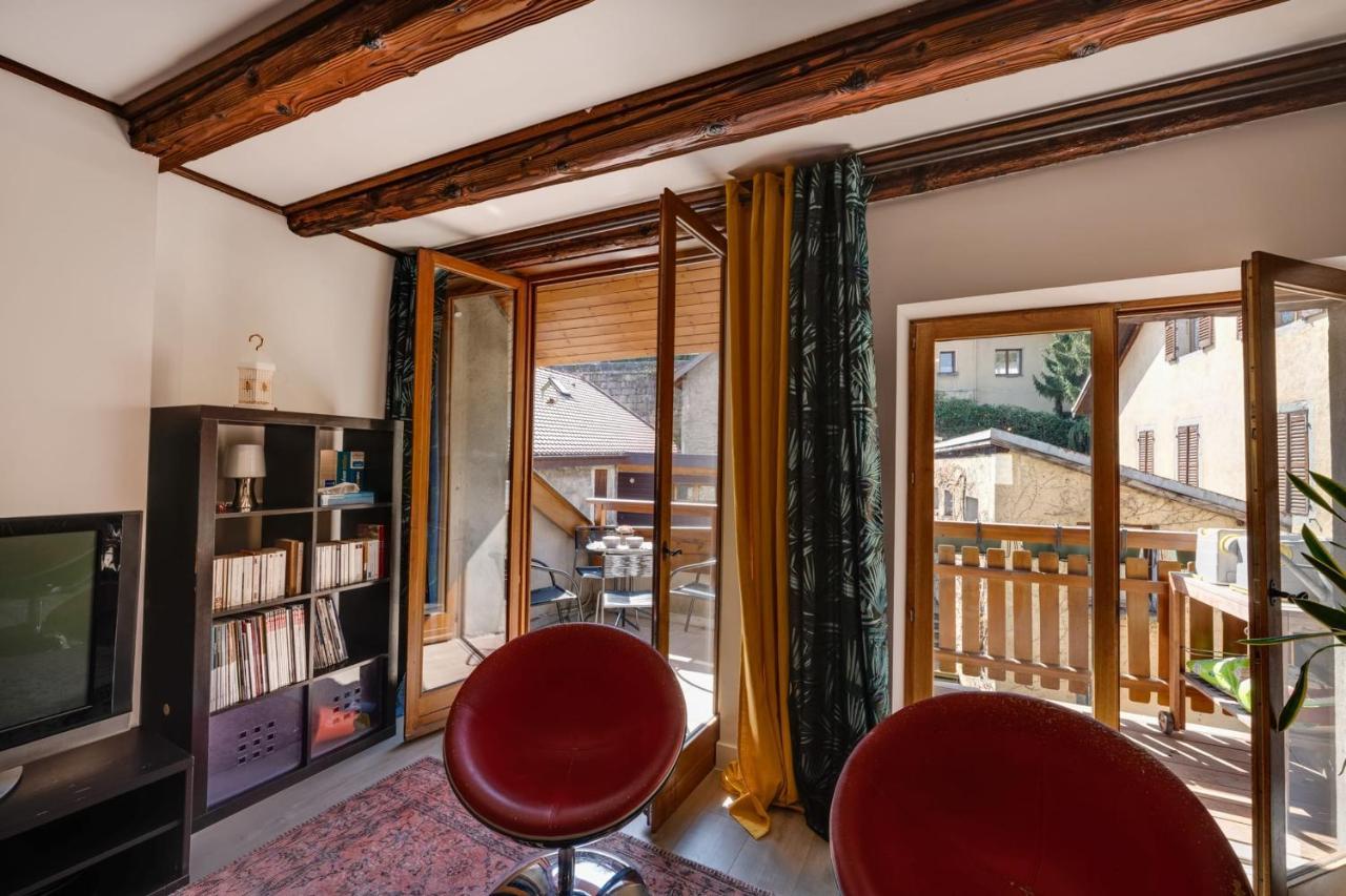Le Balcon Du Chateau - Aprtement 75 Square Meter In The Annecy Center Eksteriør billede