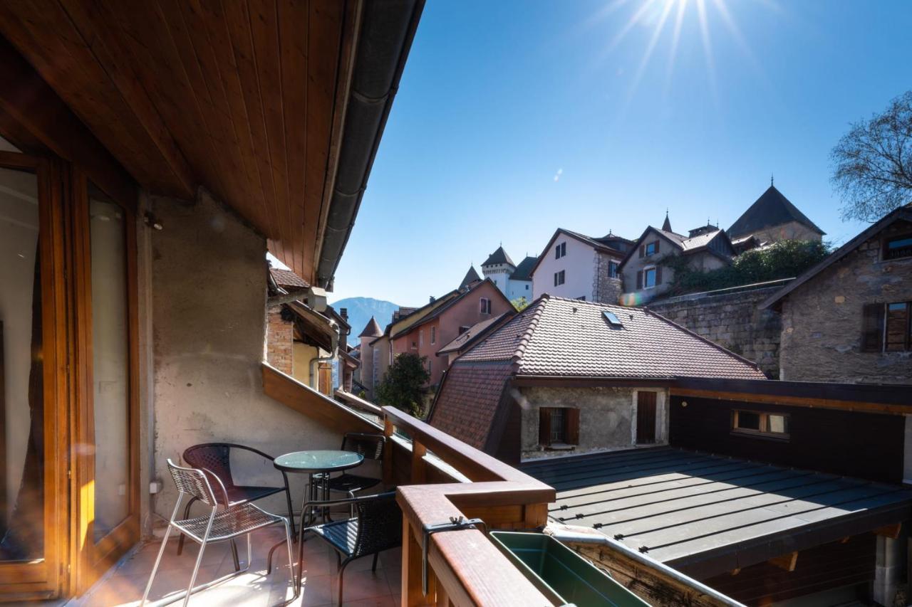 Le Balcon Du Chateau - Aprtement 75 Square Meter In The Annecy Center Eksteriør billede