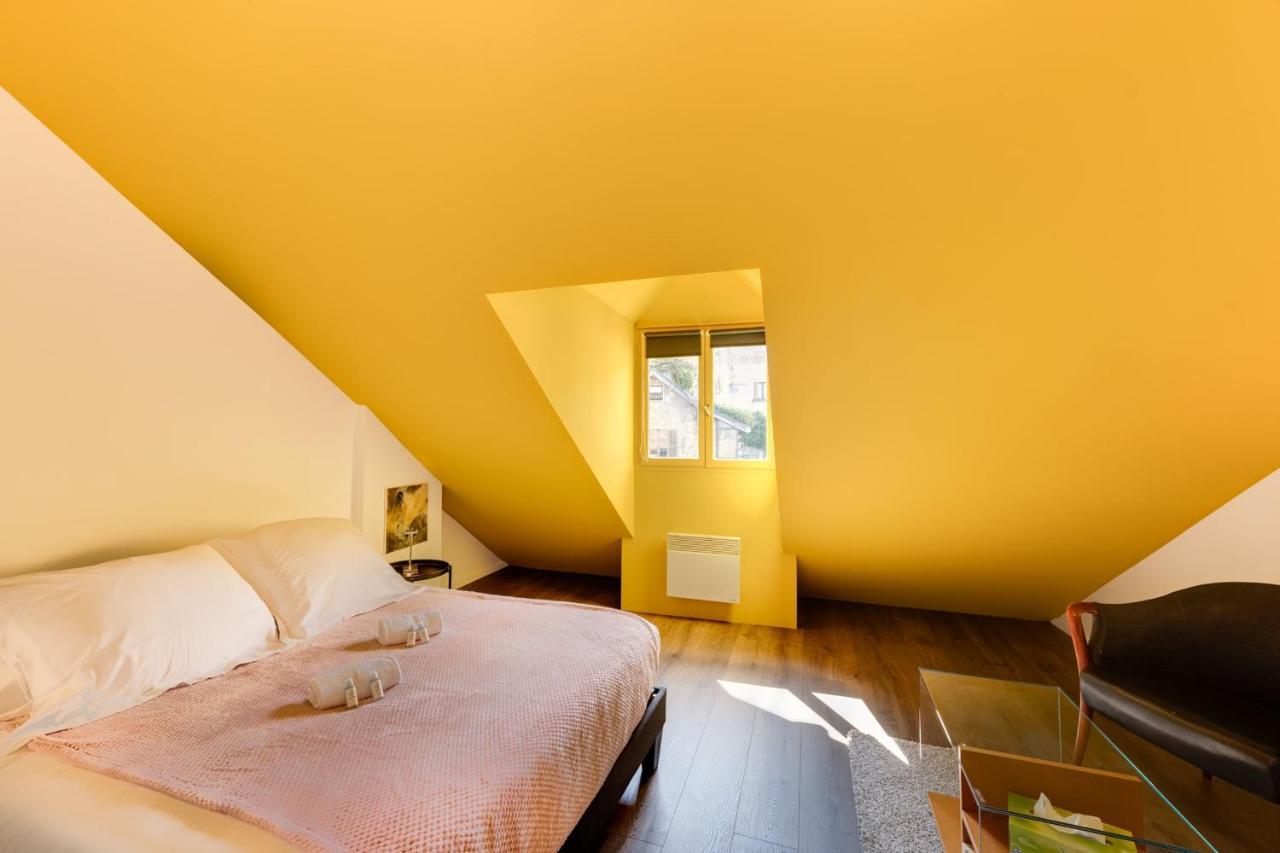 Le Balcon Du Chateau - Aprtement 75 Square Meter In The Annecy Center Eksteriør billede